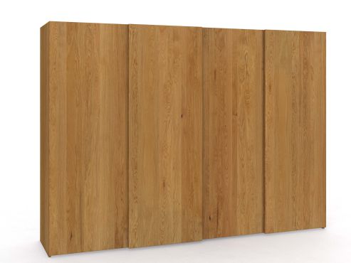 Schiebetürenschrank aus Massivholz „Ludwig“ 4-türig