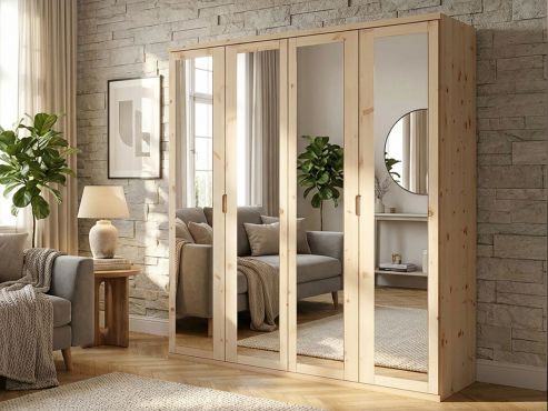 Zirbenschrank „Sandra“ 4-türig