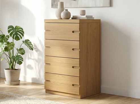 Eichenkommode Hell „Stefan“ 50 cm