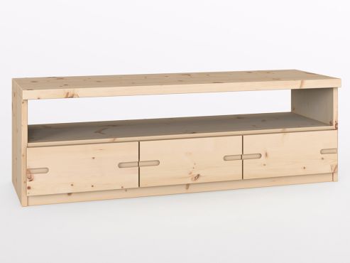 TV-Board aus Zirbenholz