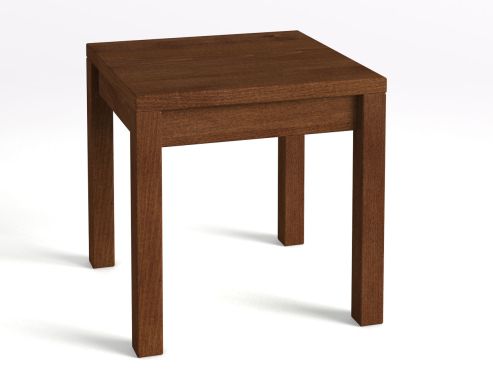 Nachttisch aus Zirbenholz mit Lade