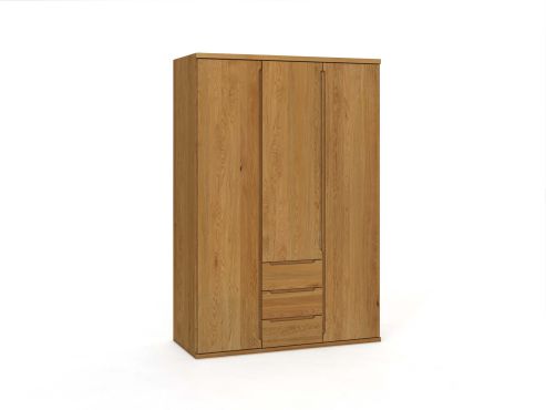 Drehtürenschrank „Valentin“ Eiche 3-türig
