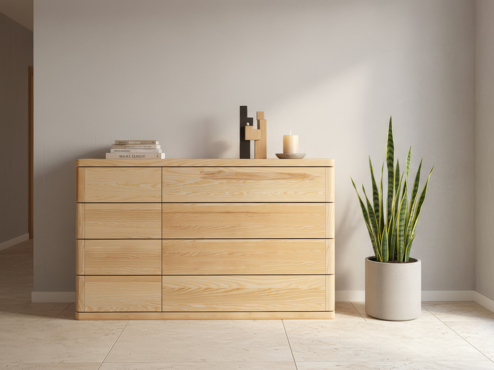 Massivholzkommode „Diana“ 150 cm