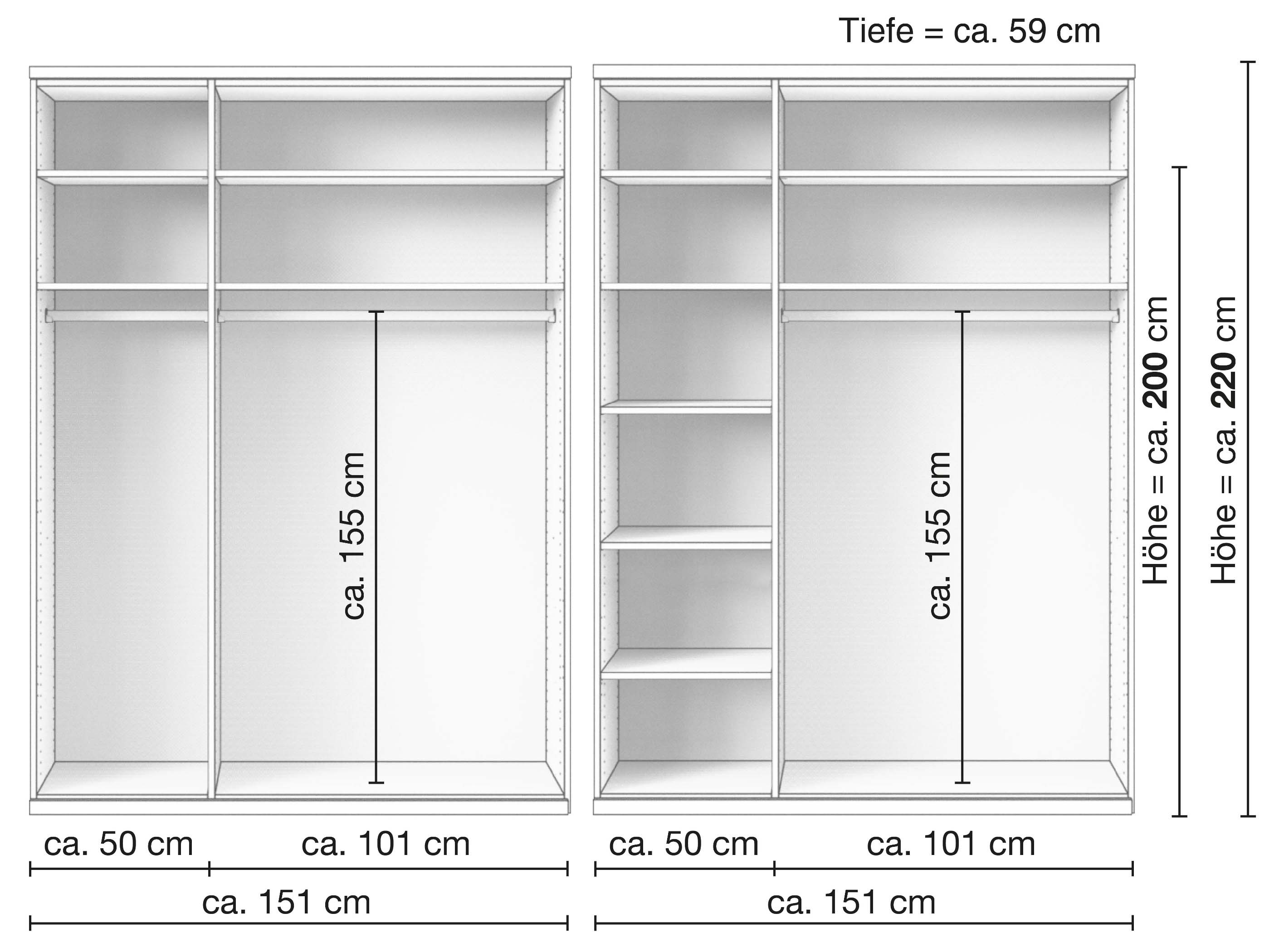 Inneneirichtung: A & B
