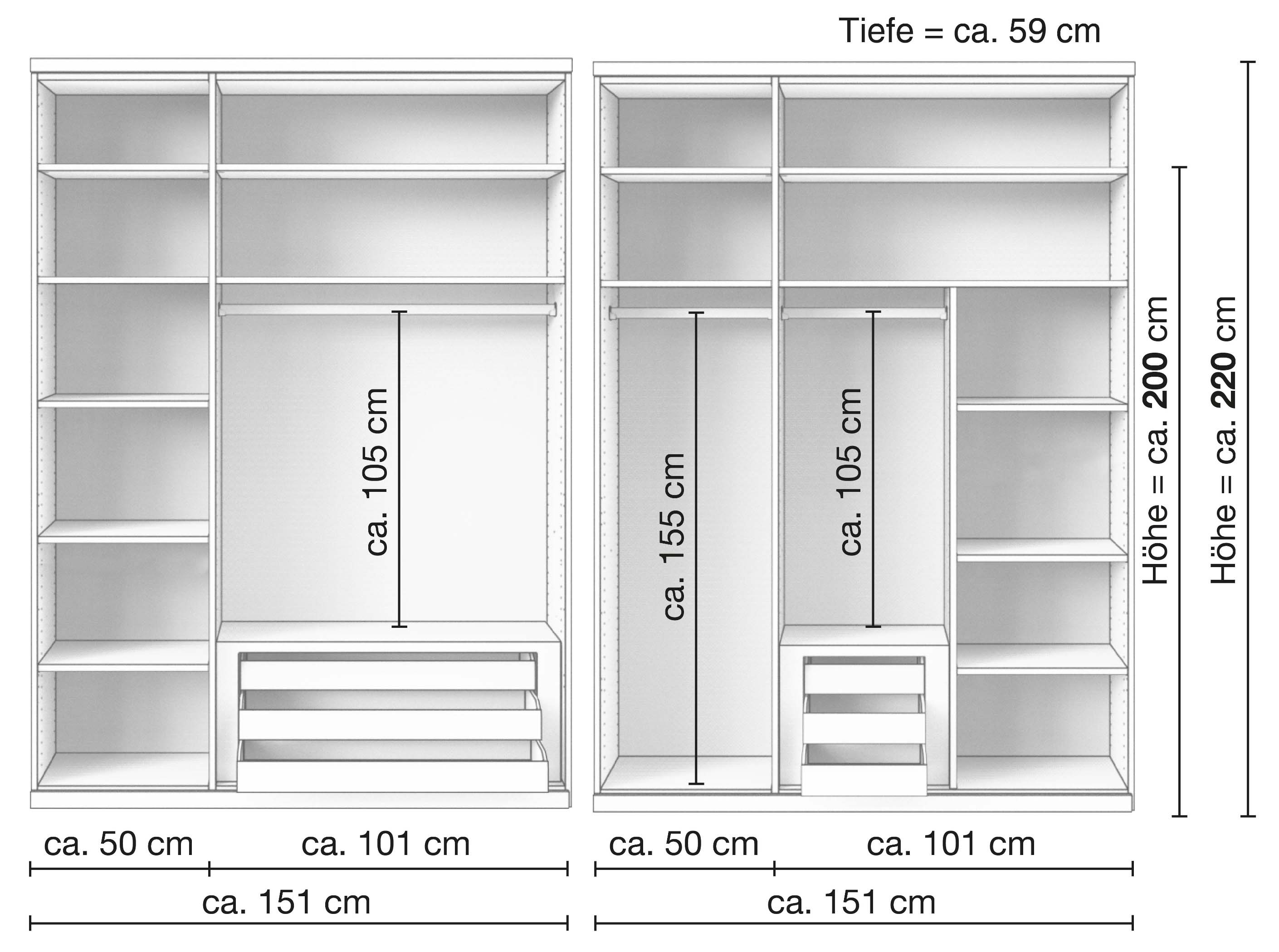 Inneneinrichtung: C & D