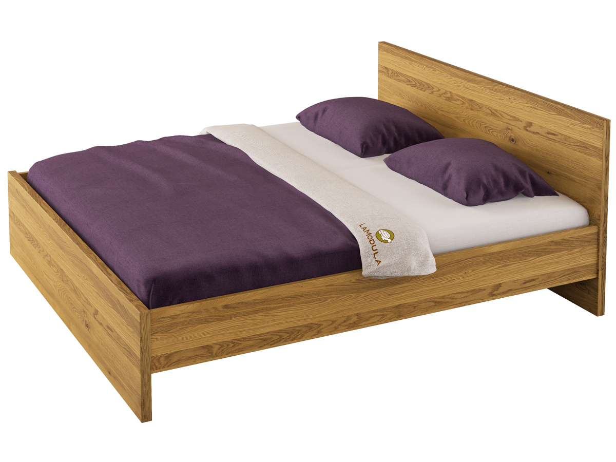 Massivholzbett "raphaela" ⥠metallfreies eichenholzbett Bett design mettalfrei