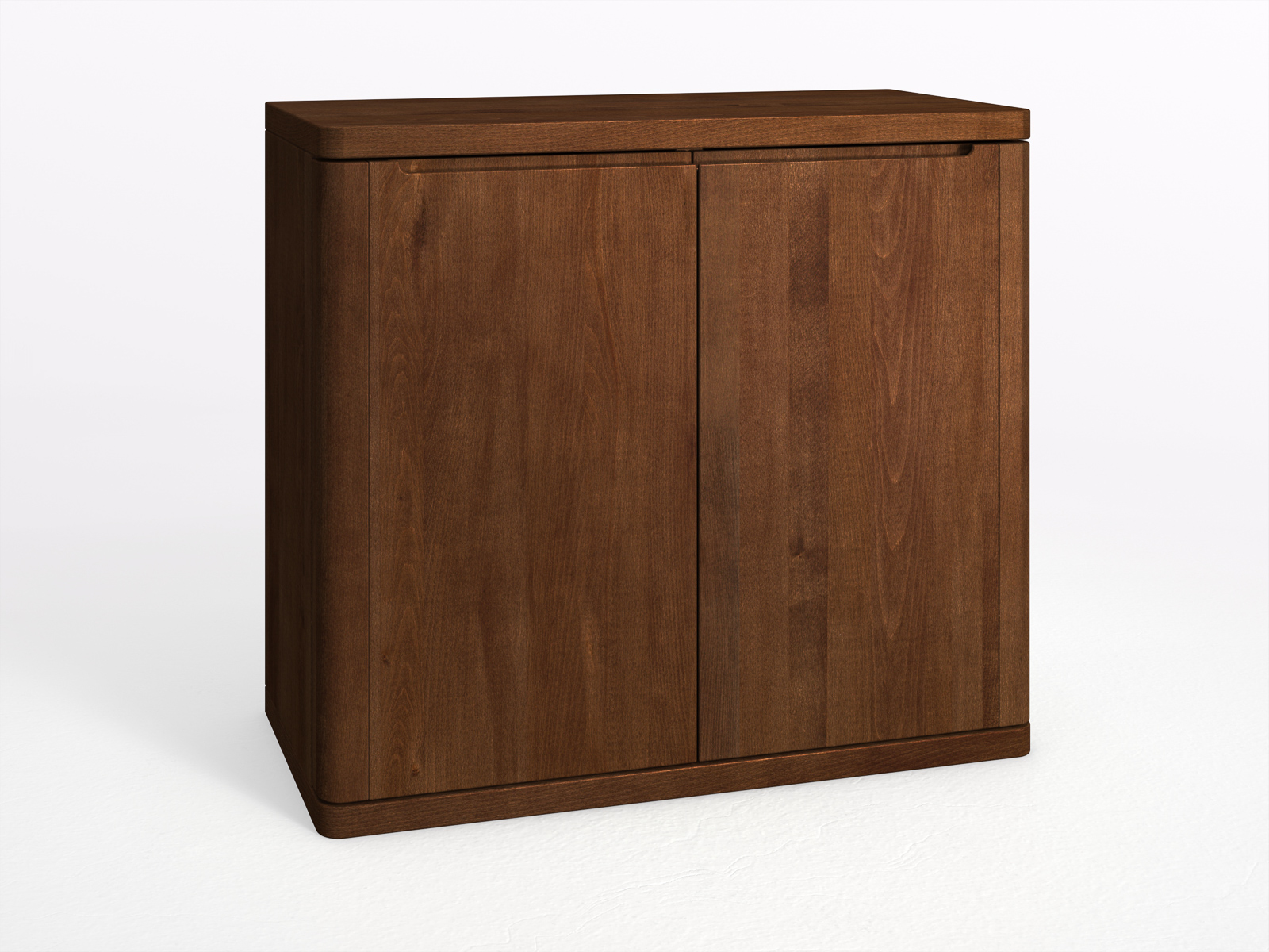 Buchenkommode Dunkel „Ella“ mit 2 Türen