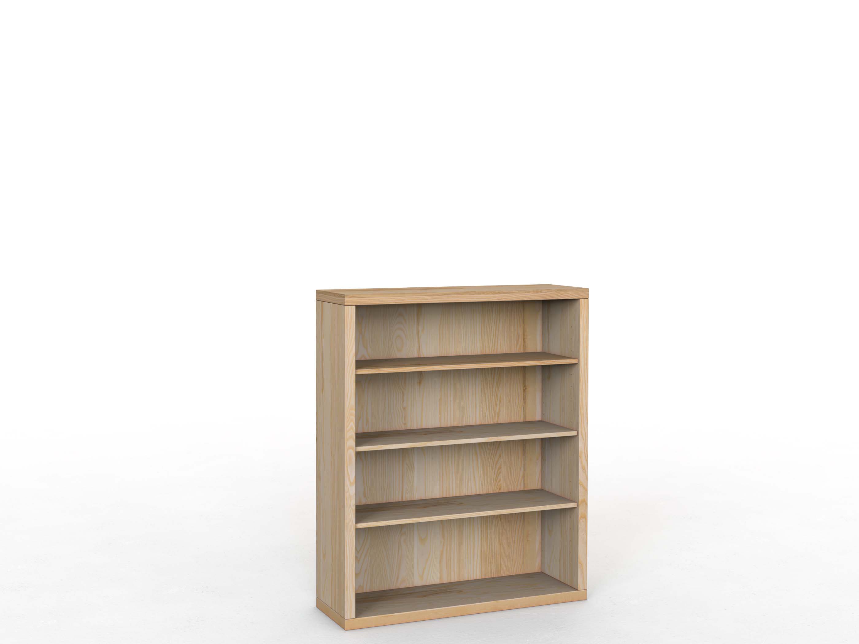 Eschenregal "Ingrid" 100 cm, Höhe 120 cm