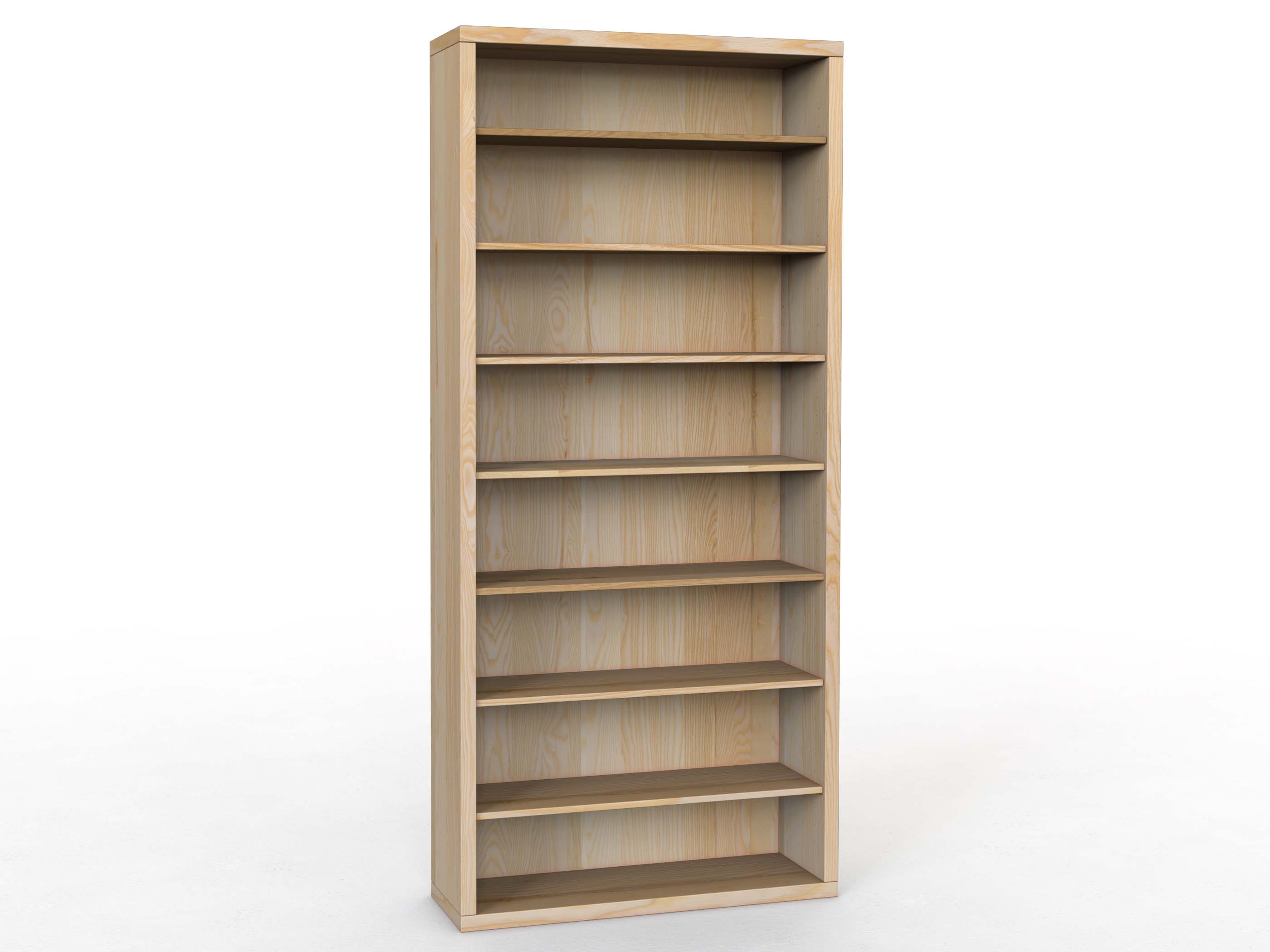 Eschenregal "Ingrid" 100 cm, Höhe 218 cm