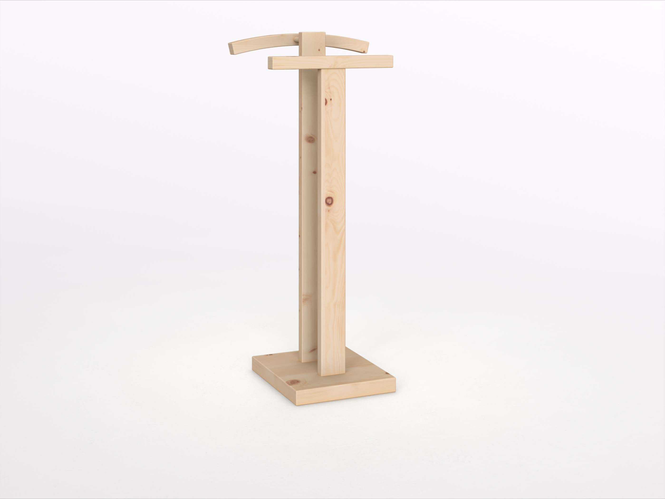 Zirben Kleiderständer "Johann"