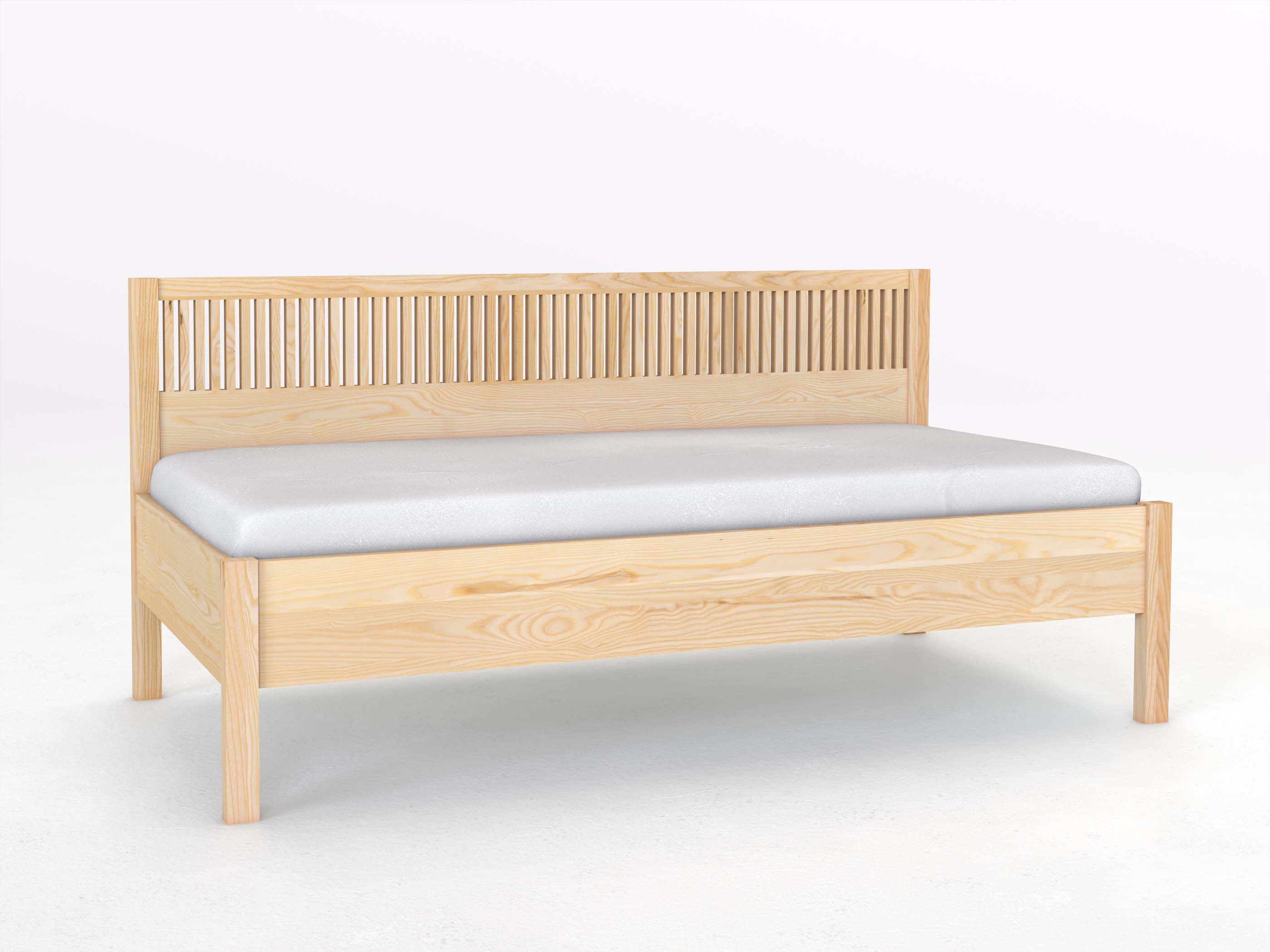 Sofabett „Julia“ aus Esche in den Maßen 90 x 200 cm - ohne Armlehne