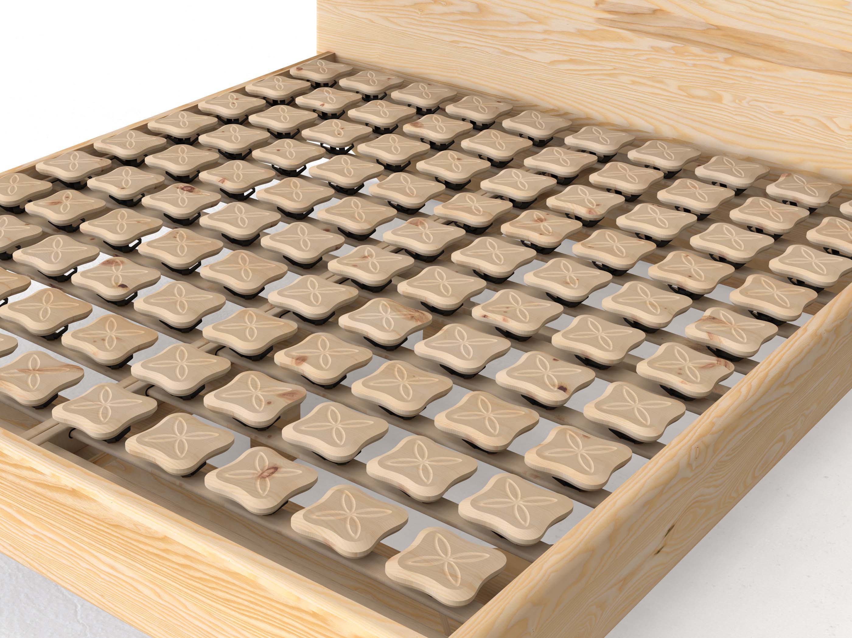 Tellerlattenrost „Karl“ aus Zirbe