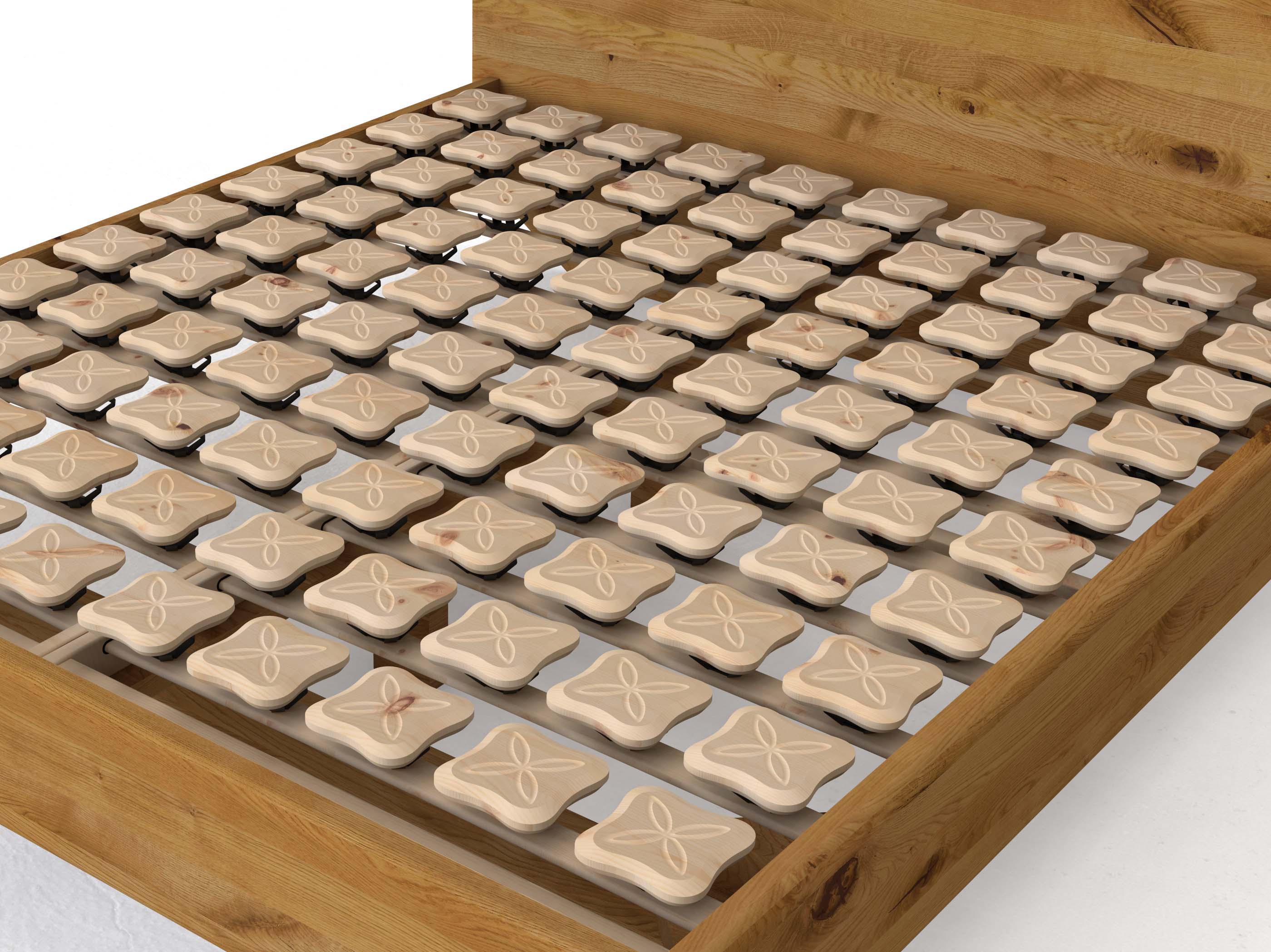 Tellerlattenrost „Karl“ aus Zirbe