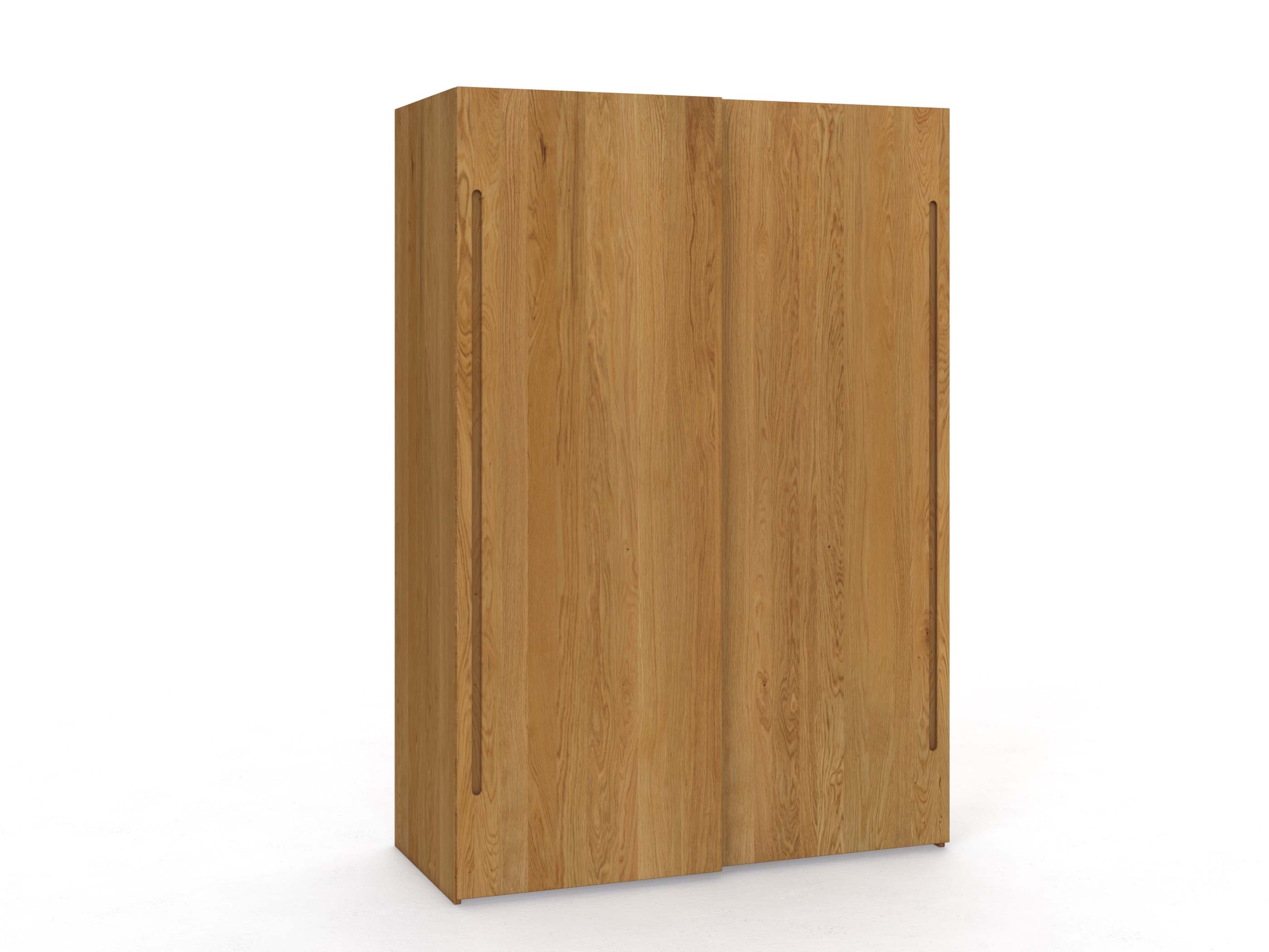 Schiebetürenschrank aus Massivholz „Ludwig“ 2-türig