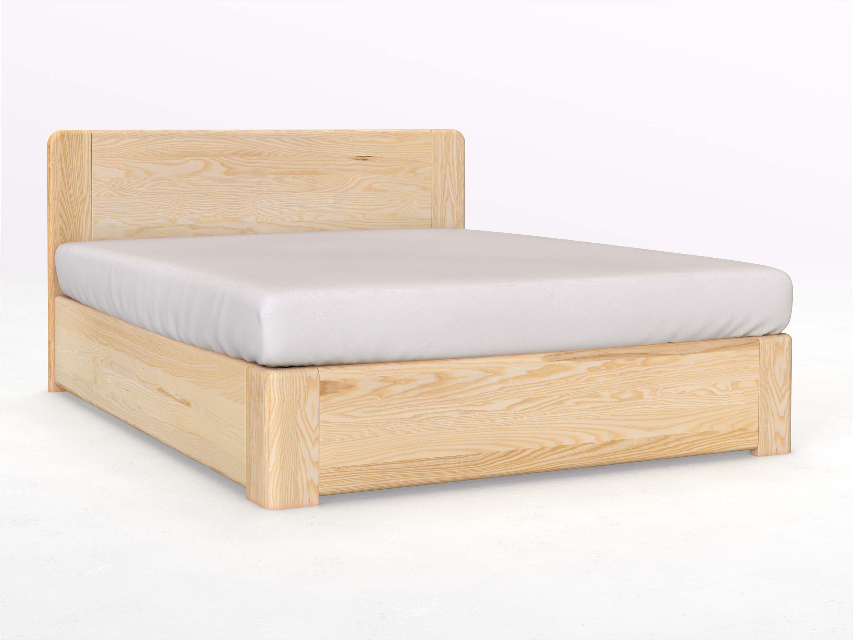 Eschen „Niklas“ Boxspring 180 x 200 cm ohne Gravur, ohne Unterbettkommode