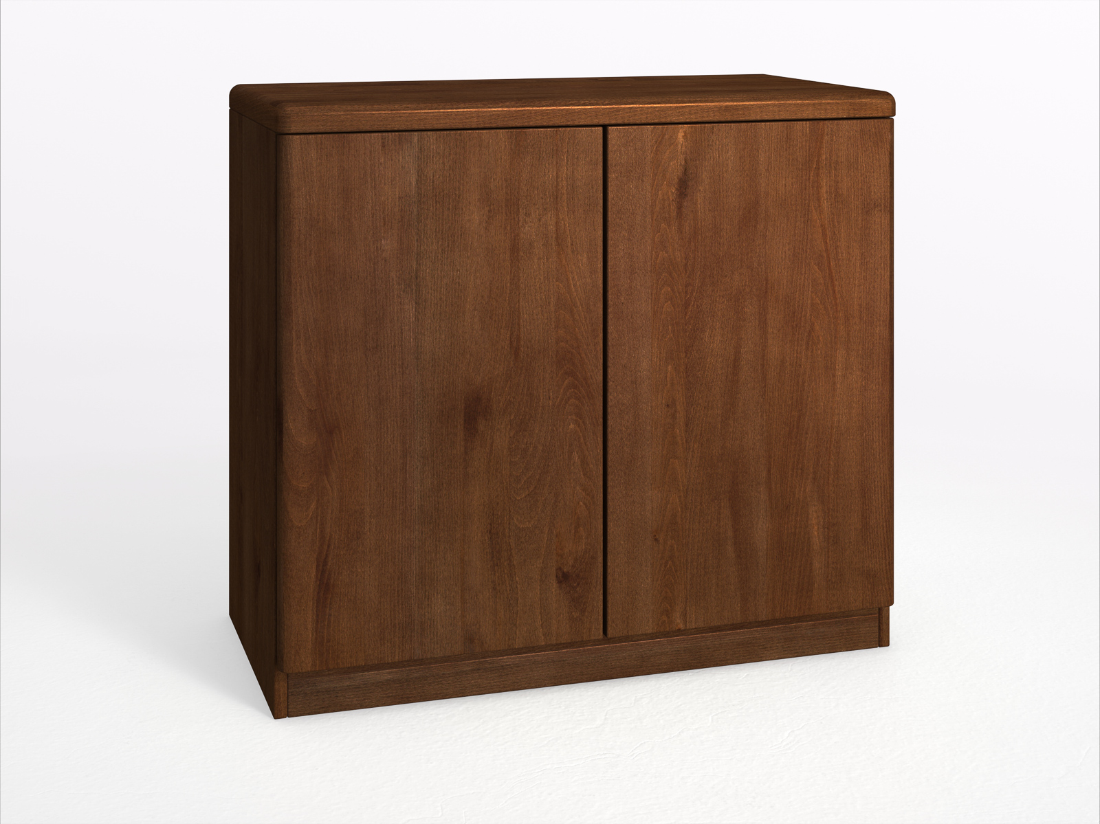 Kernbuchenkommode Dunkel „Nora“ mit 2 Türen