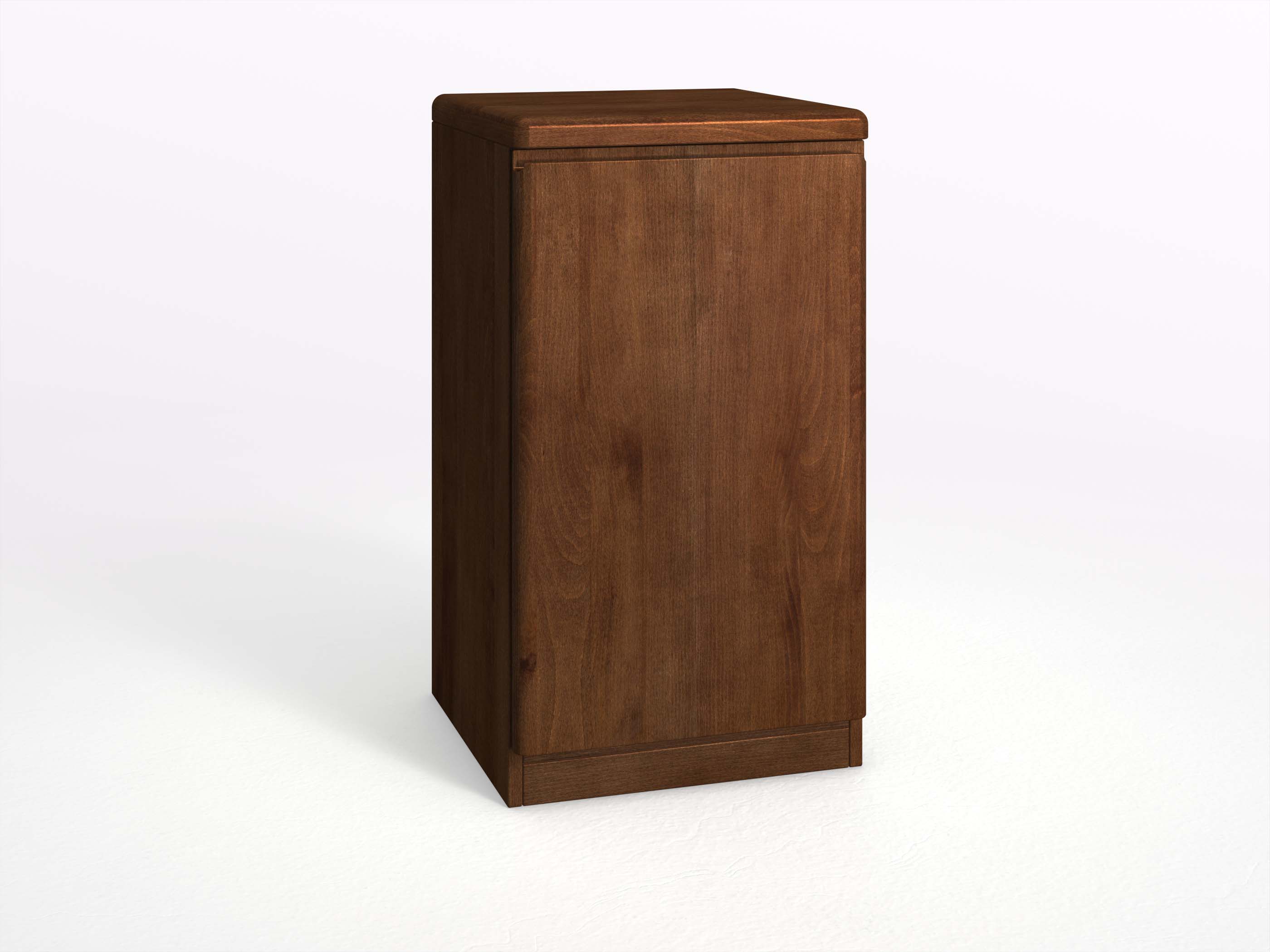 Buchenkommode Dunkel „Norbert“ mit 1 Tür