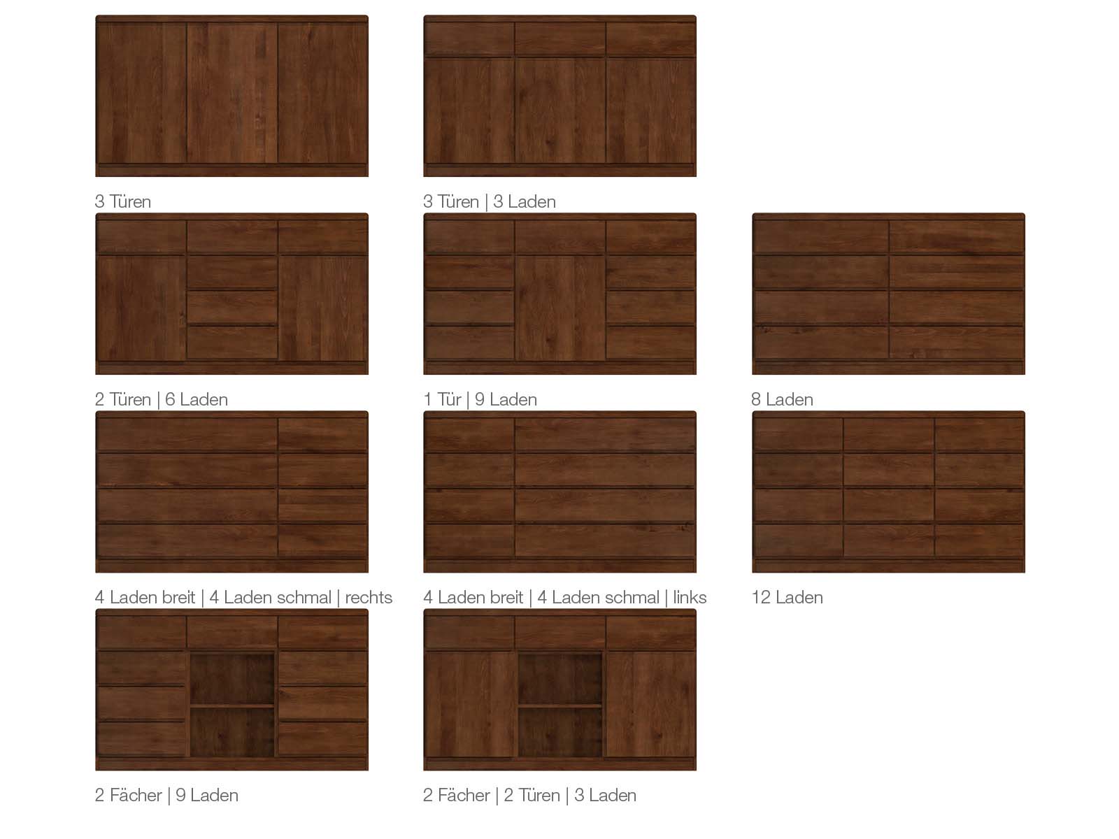 Übersicht der Ausführungen