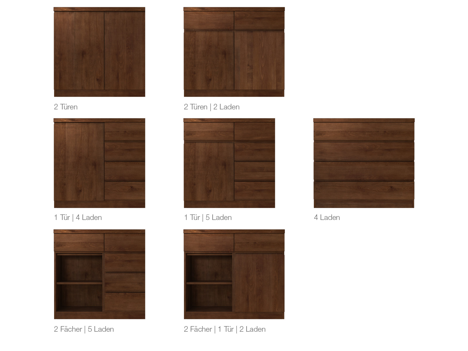 Übersicht der Ausführungen