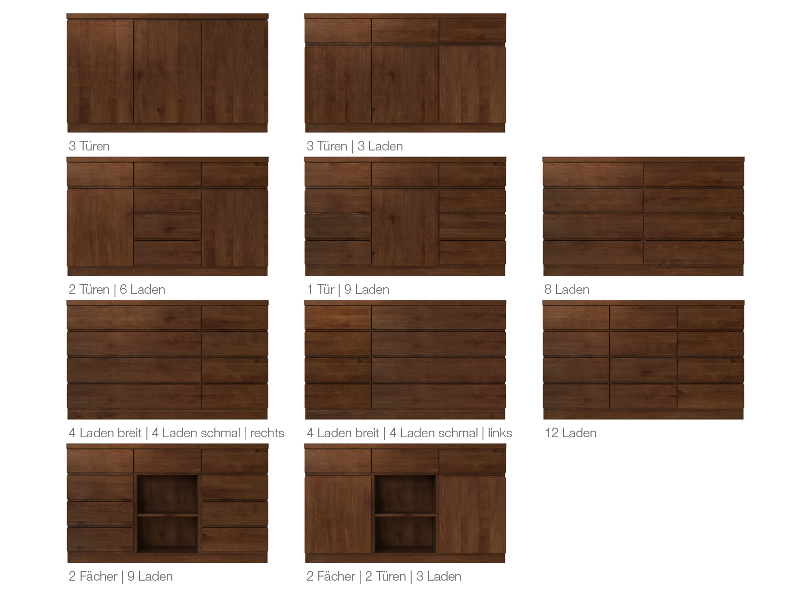 Übersicht der Ausführungen