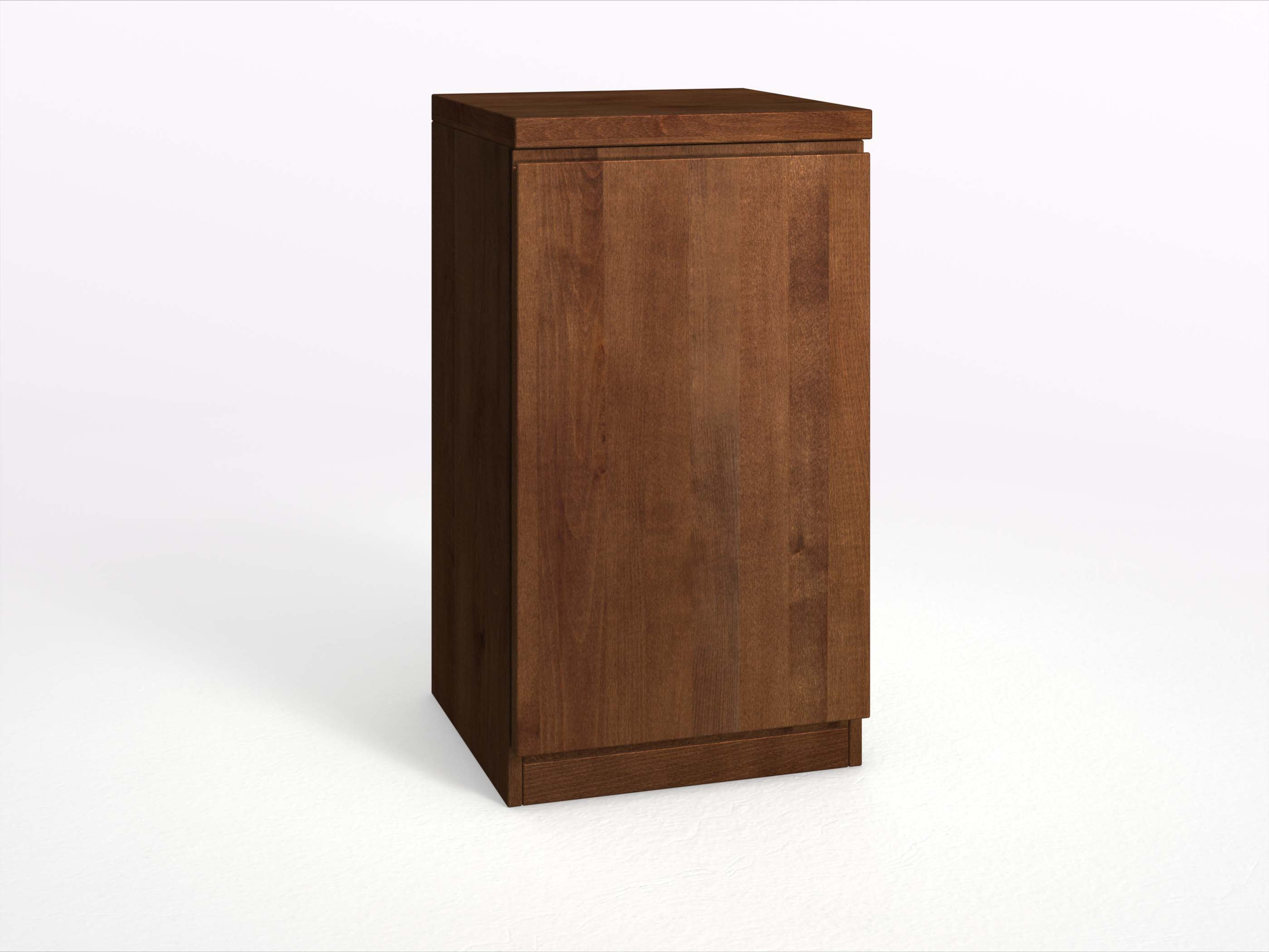 Buchenkommode Dunkel „Patrizia“ mit 1 Tür