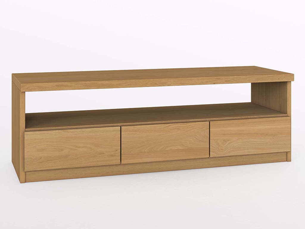 TV-Lowboard „Patrizia“ aus Eiche Hell