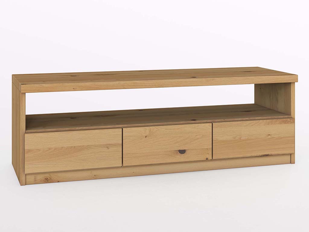 TV-Lowboard „Patrizia“ aus Wildeiche Hell
