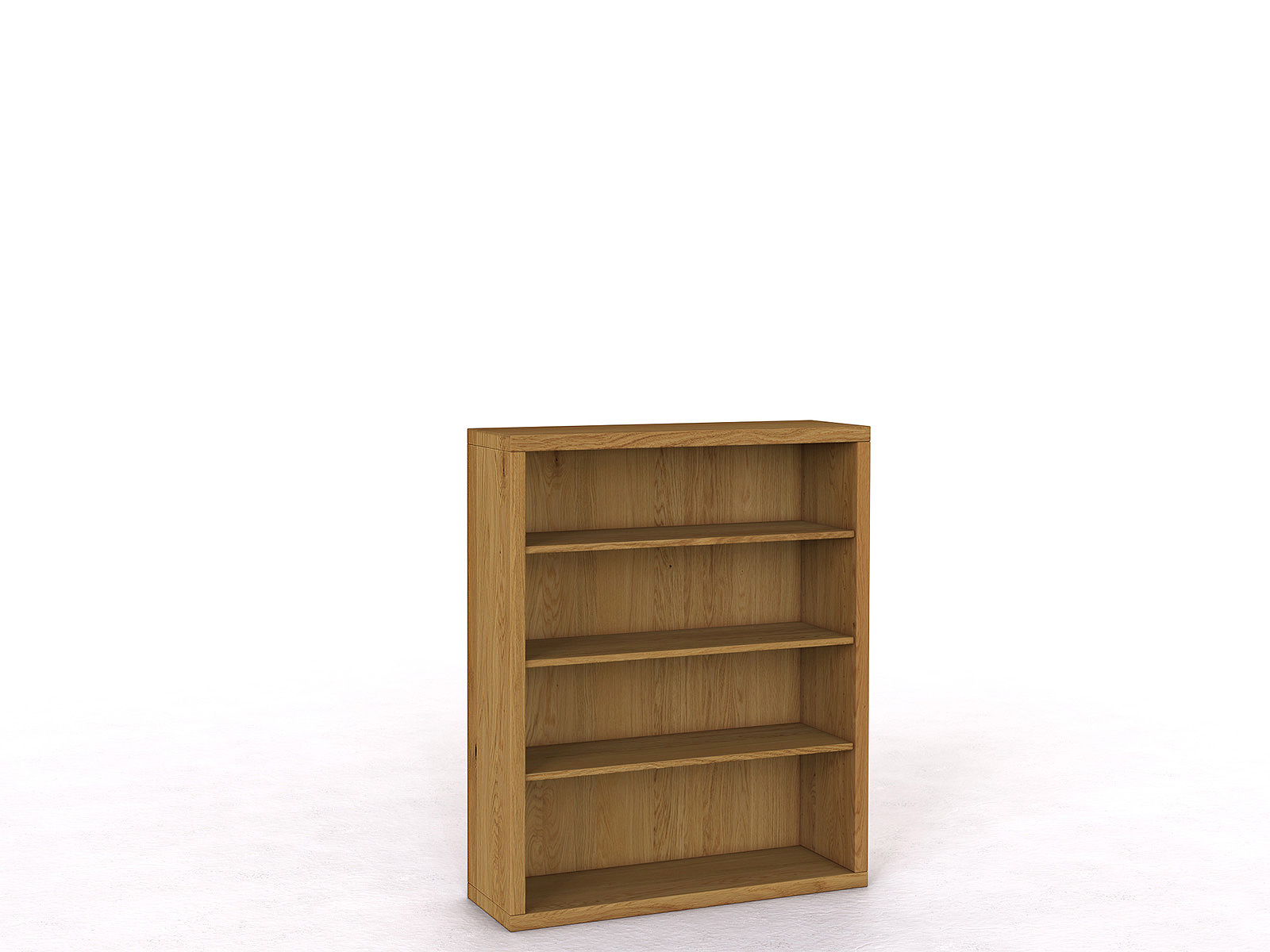 Massivholzregal „Ingrid“ 100 cm, Höhe 120 cm
