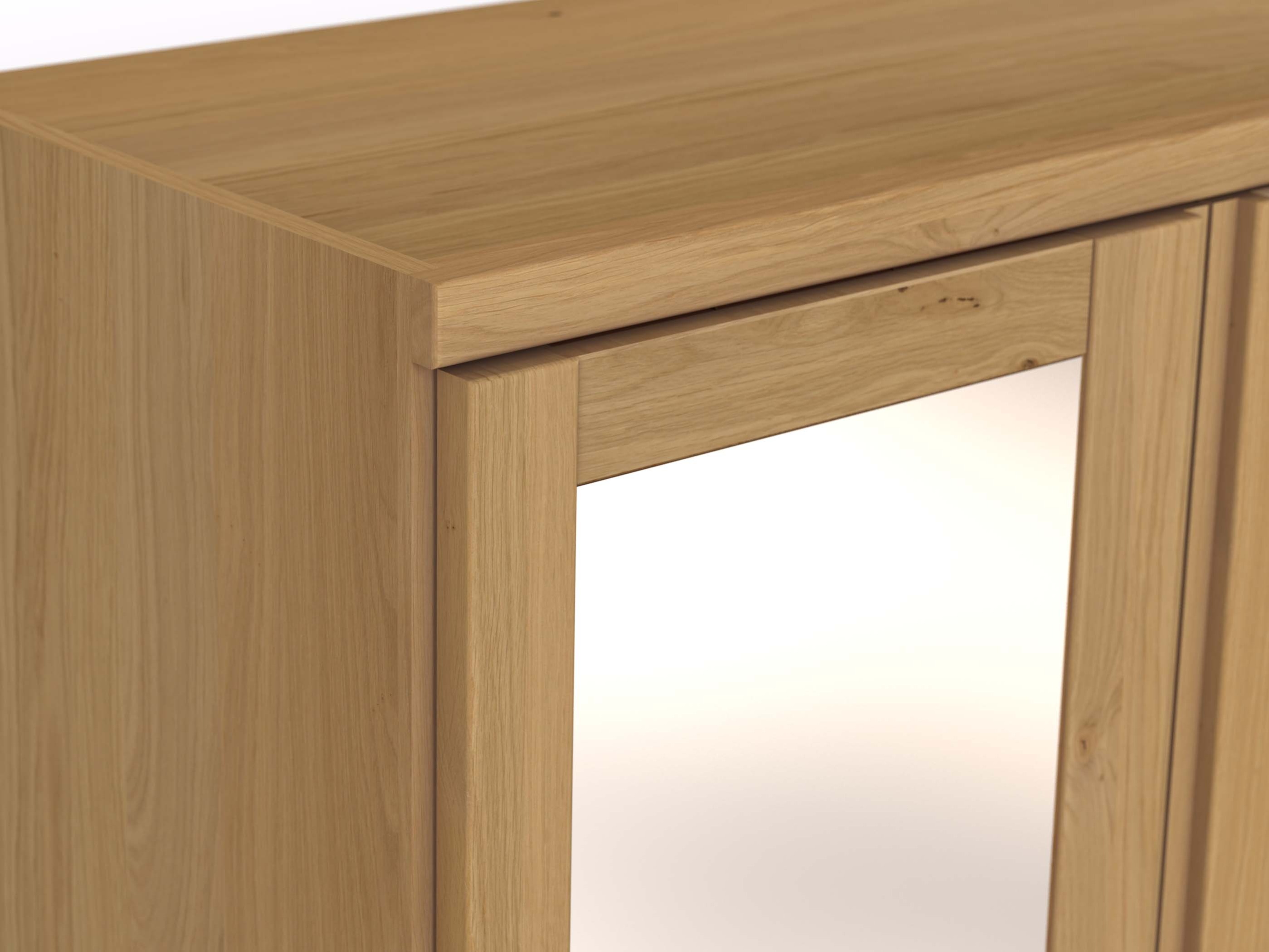 Eichenschrank Hell „Sandra“ Detail