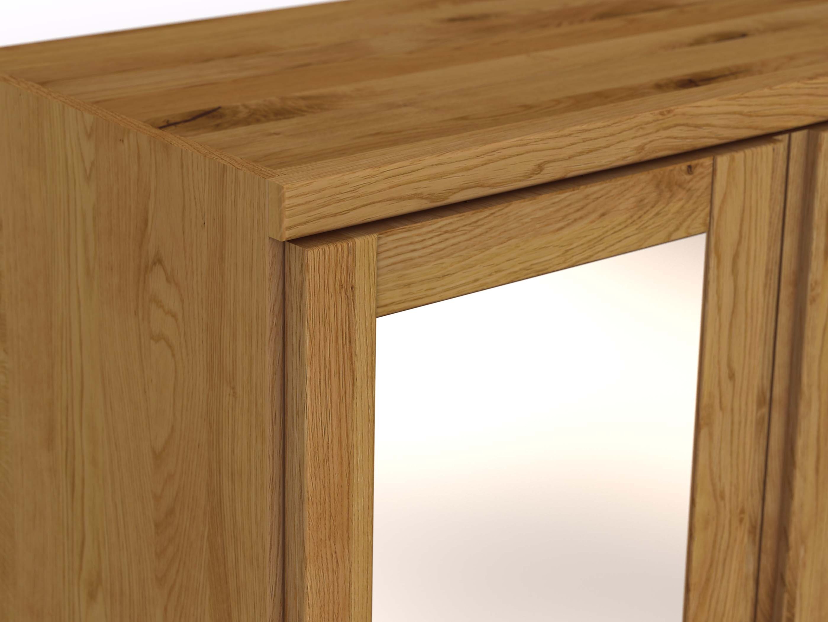 Wildeichenschrank „Sandra“ Detail