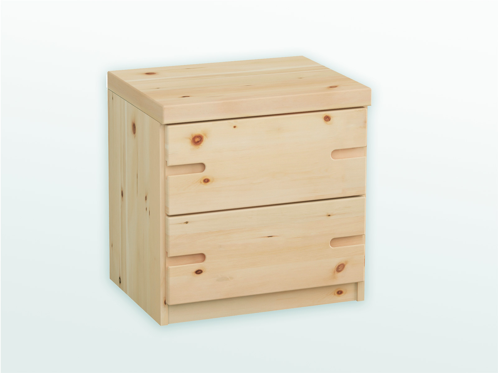 Schmales Sideboard 50 cm aus Zirbenholz