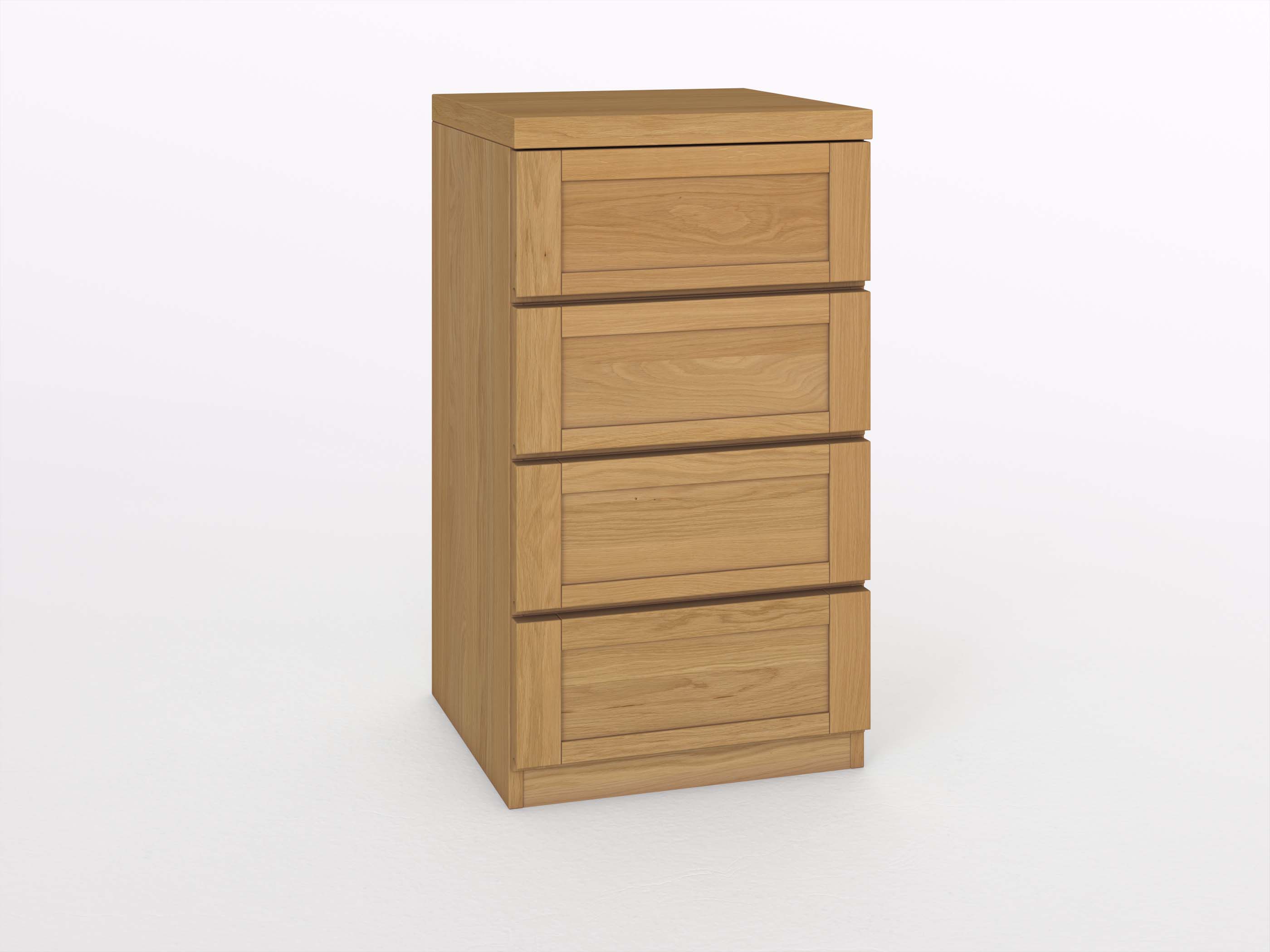 Eichenkommode Hell „Susanne“ 50 cm