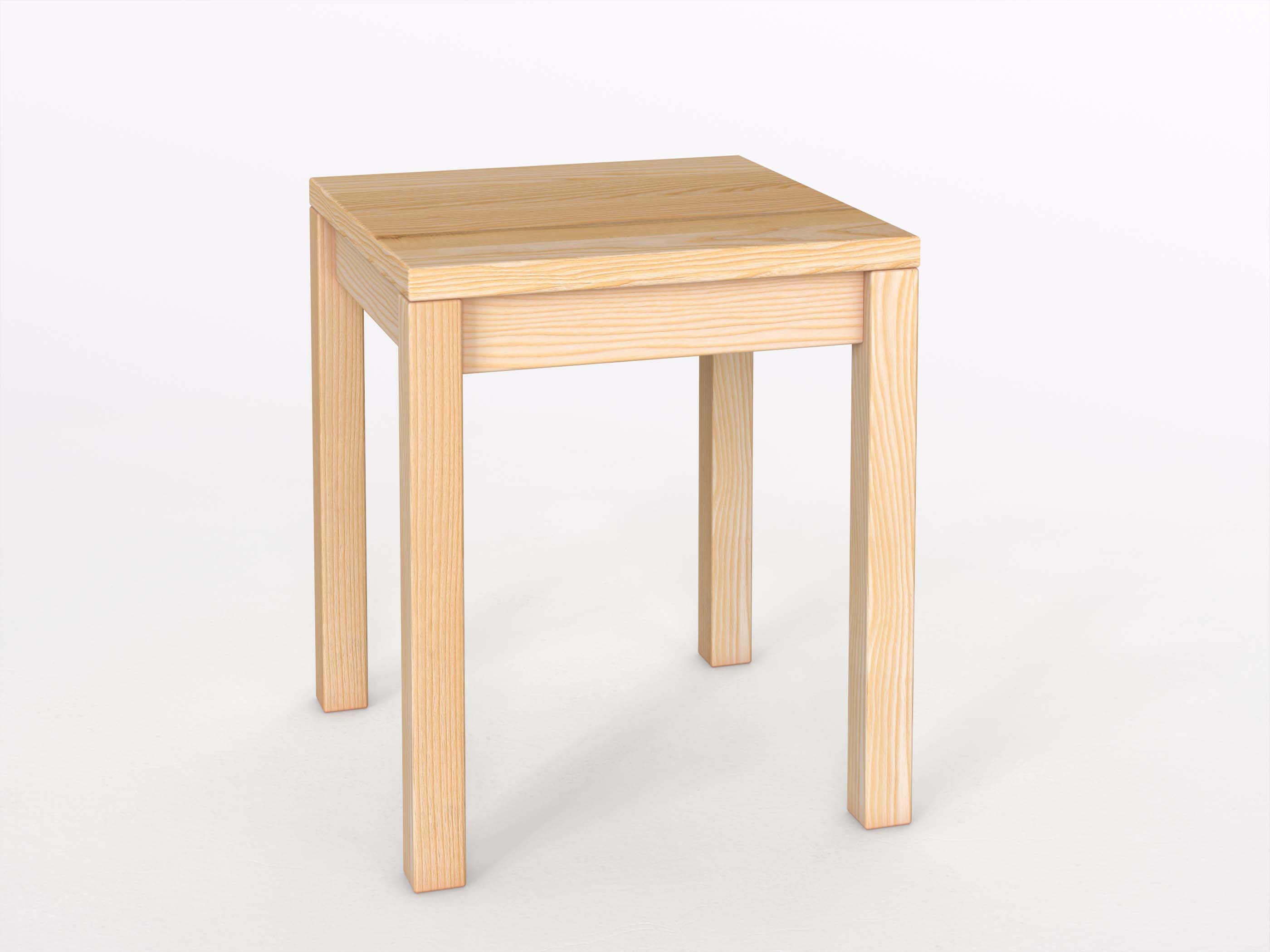 Eschennachttisch „Sven“ in Komforthöhe, ohne Lade