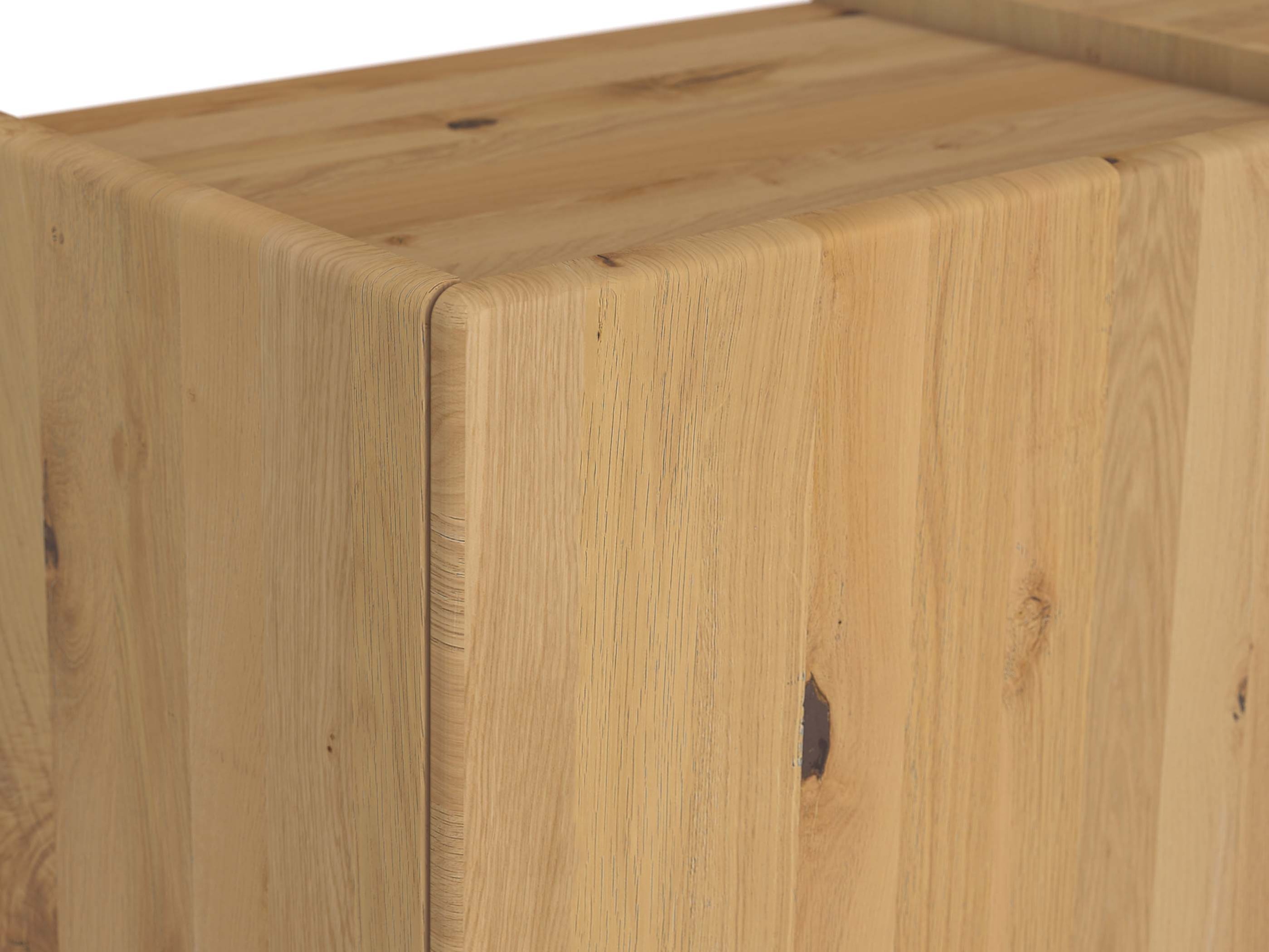 Wildeichenschrank Hell „Viktor“ Detail