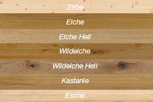 Holzarten von LaModula