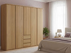 Kleiderschrank Eiche Hell Massivholz