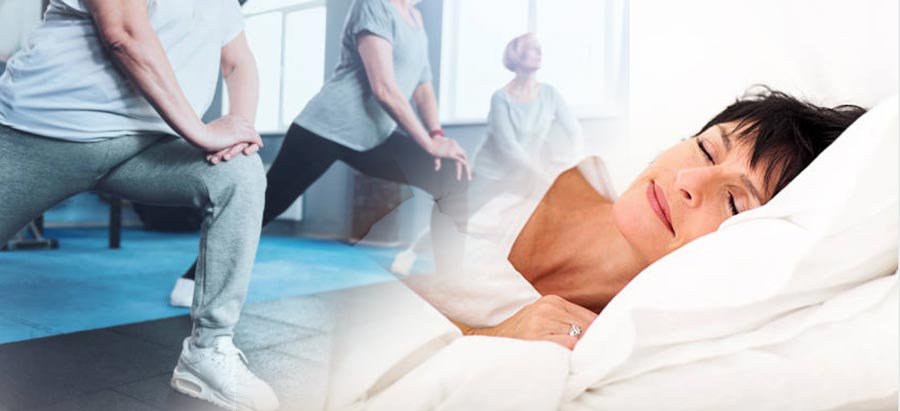 Sport und Schlafen 