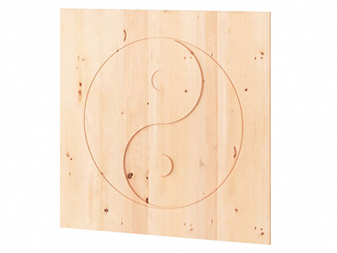 Wandbild Yin und Yang von LaModula