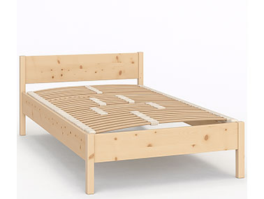 Zirbenbett "Fiona" mit Lamellenrost