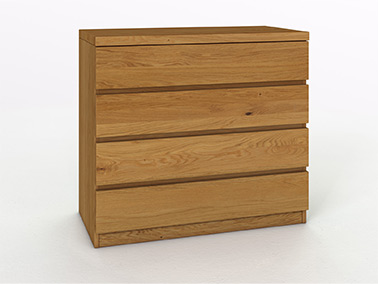 Eichenkommode "Alois" 100 cm