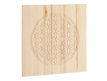 Wandbild Blume des Lebens Esche von LaModula