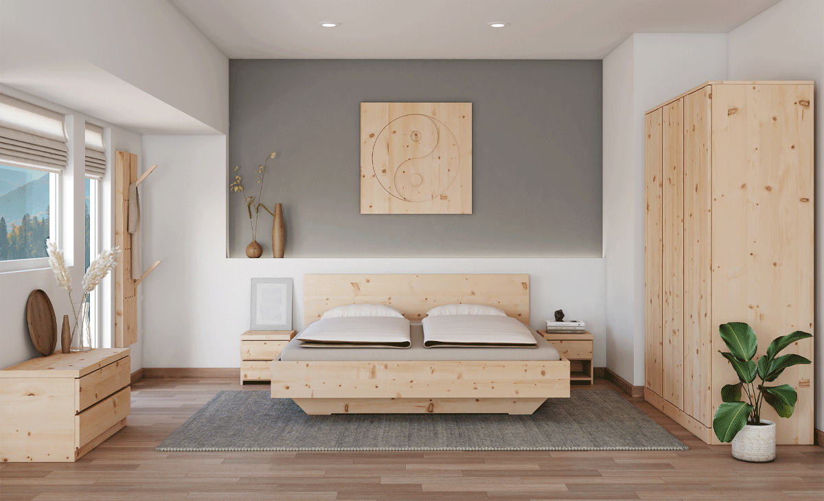 feng shui im schlafzimmer: bett-ausrichtung, farben & co. | lamodula