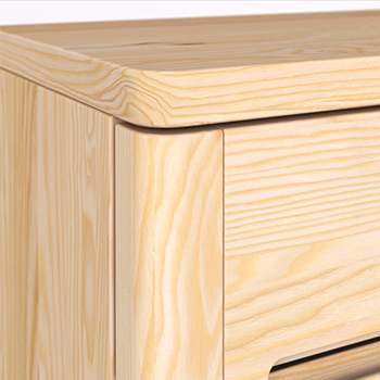 Sanft abgerundete Kanten